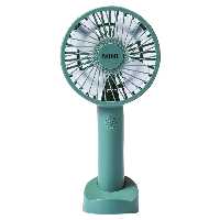 پنکه شارژی مدل بادبزن MiniCool HandFan رنگ سبز دریایی