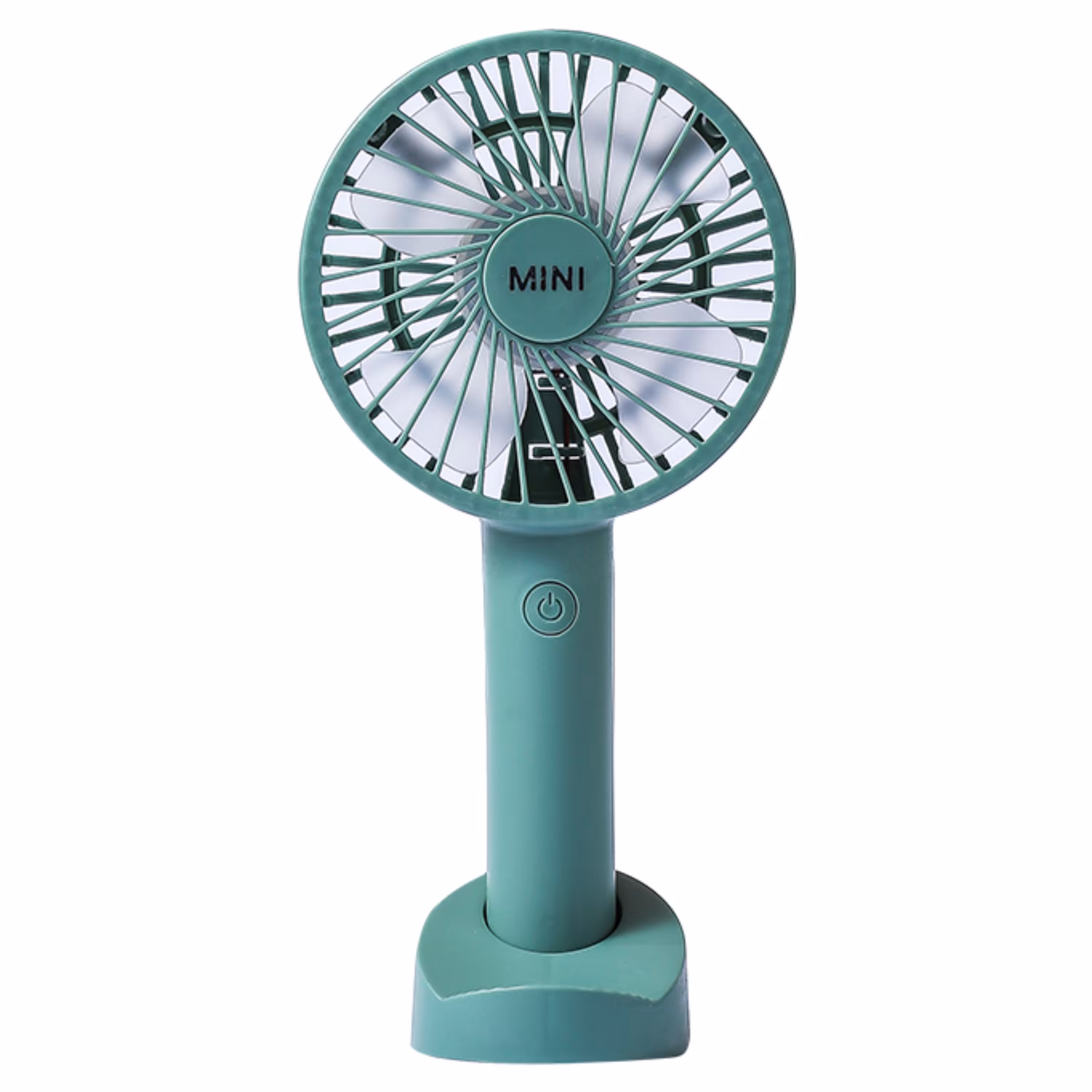 پنکه شارژی مدل بادبزن MiniCool HandFan رنگ سبز دریایی