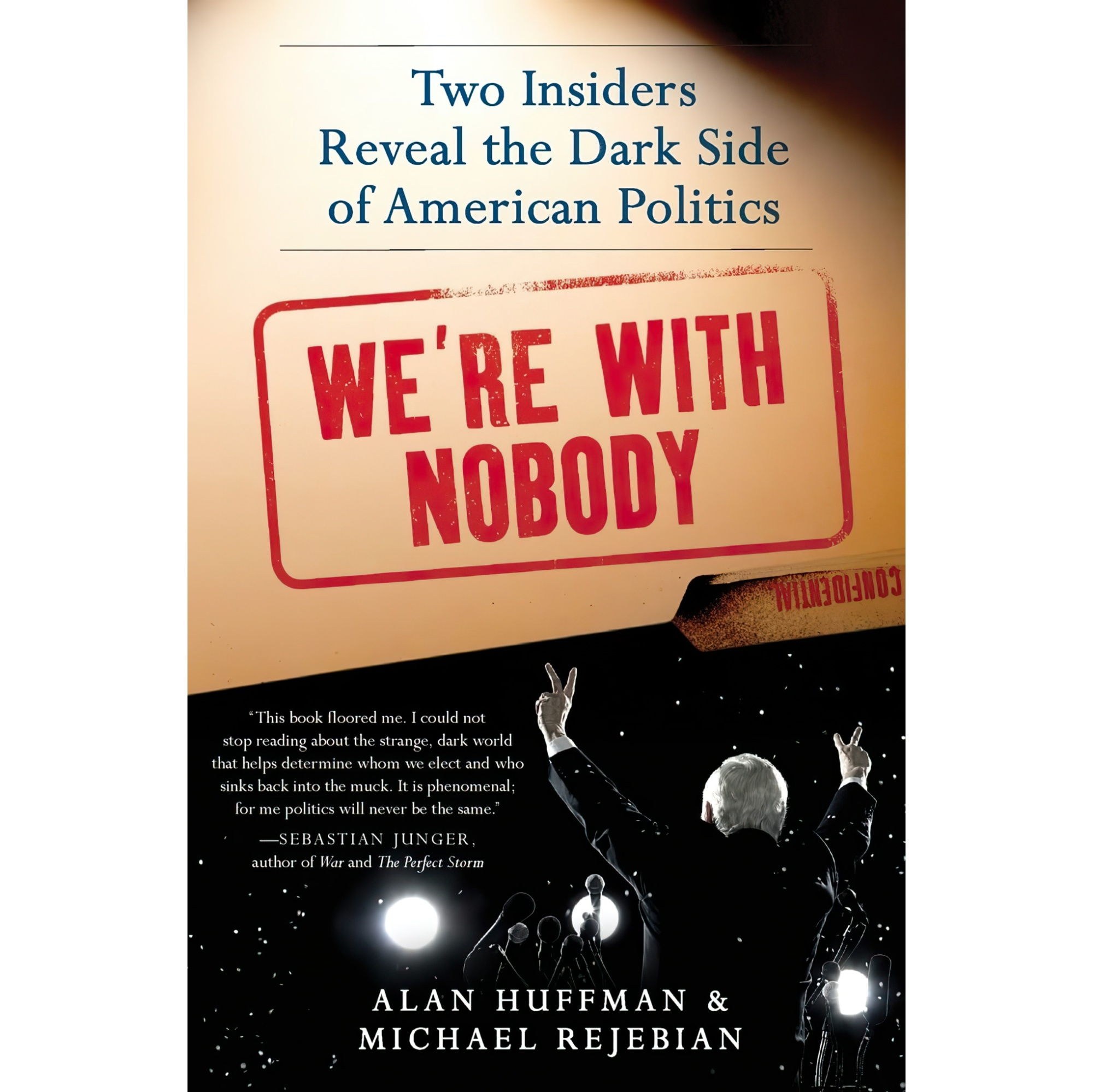 کتاب زبان اصلی Were with Nobody اثر Alan HuffmanMichael Rejebian