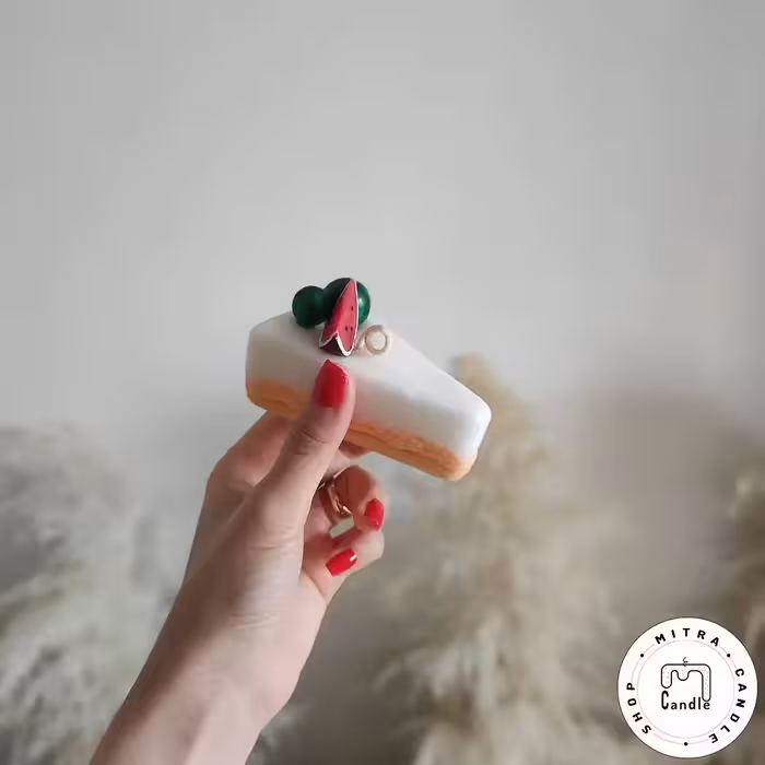 شمع چیزکیک یلدایی 