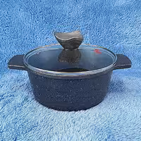 قابلمه گرانیتی سایز 20 پیلو PILAU خاکستری