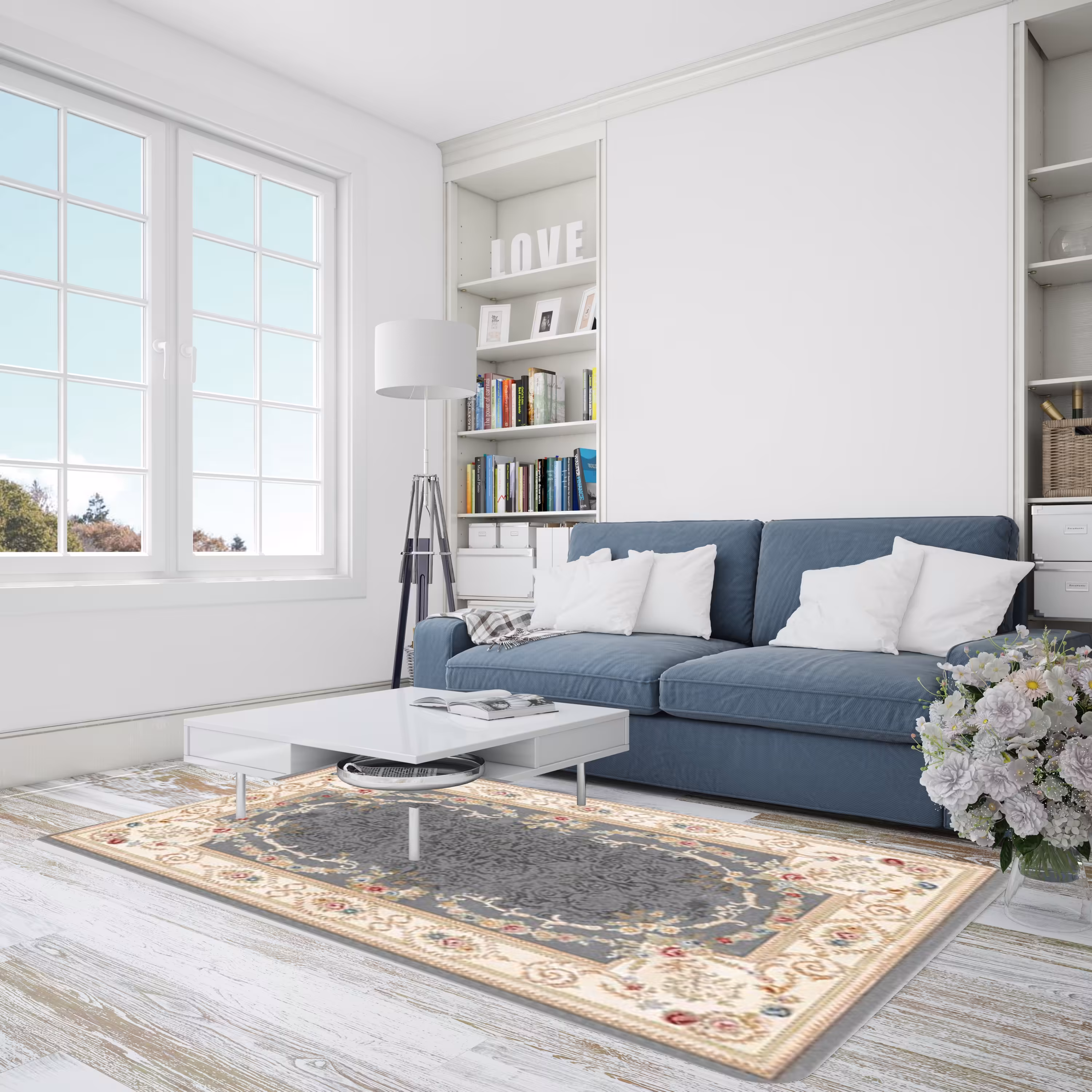 فرش ماشینی 4متری،  با کمترین قیمت و بهترین کیفیت 