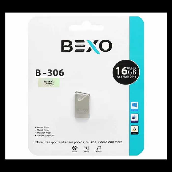 فلش مموری بکسو مدل B-306 USB2.0 ظرفیت 16 گیگابایت