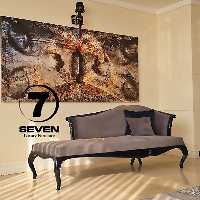 تابلو تلفیقی نقاشیخط دیجیتال آرت گالری چارگوش  2255