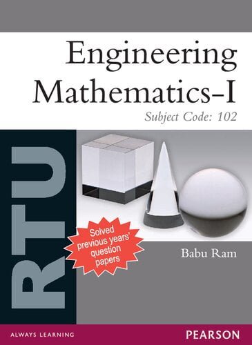  دانلود کتاب Engineering Mathematics-I - For Rtu, 2011 - دانلود کتاب های دانشگاهی