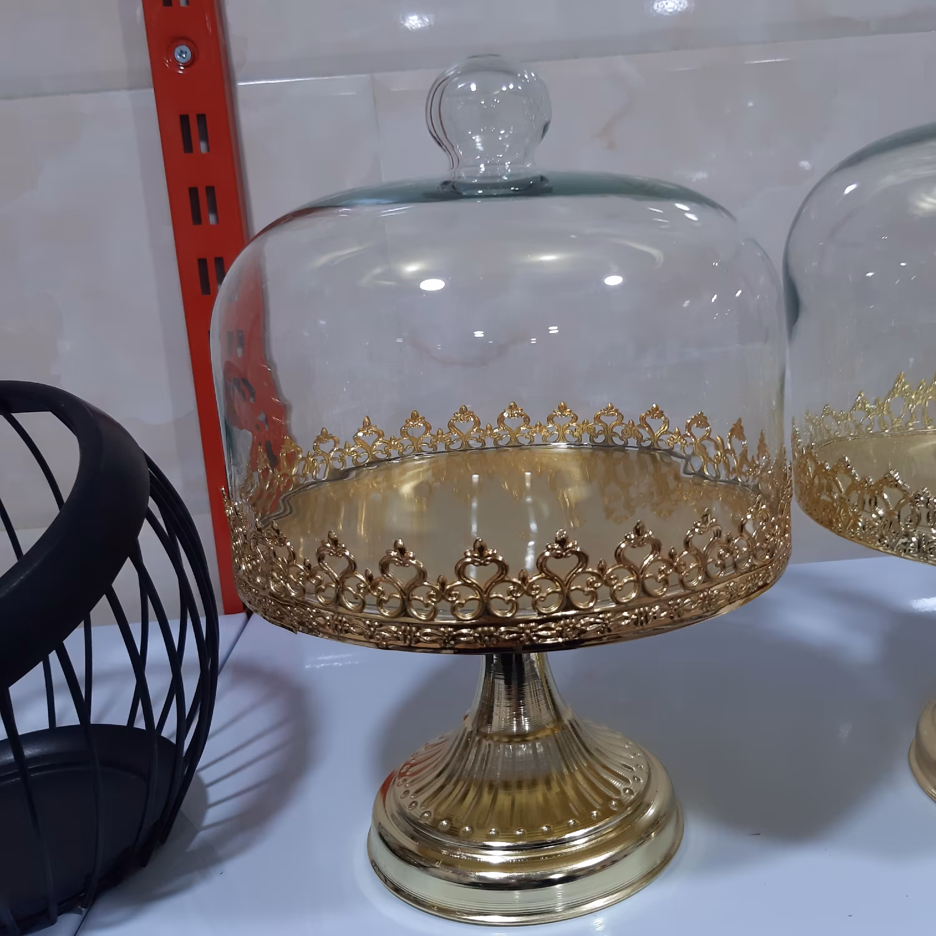 کاپ کیک پایه دار فلزی