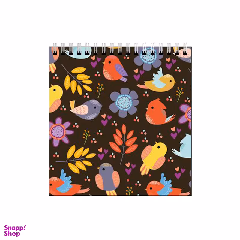 دفتر طراحی طرح پترن پرندگان کد 0467178