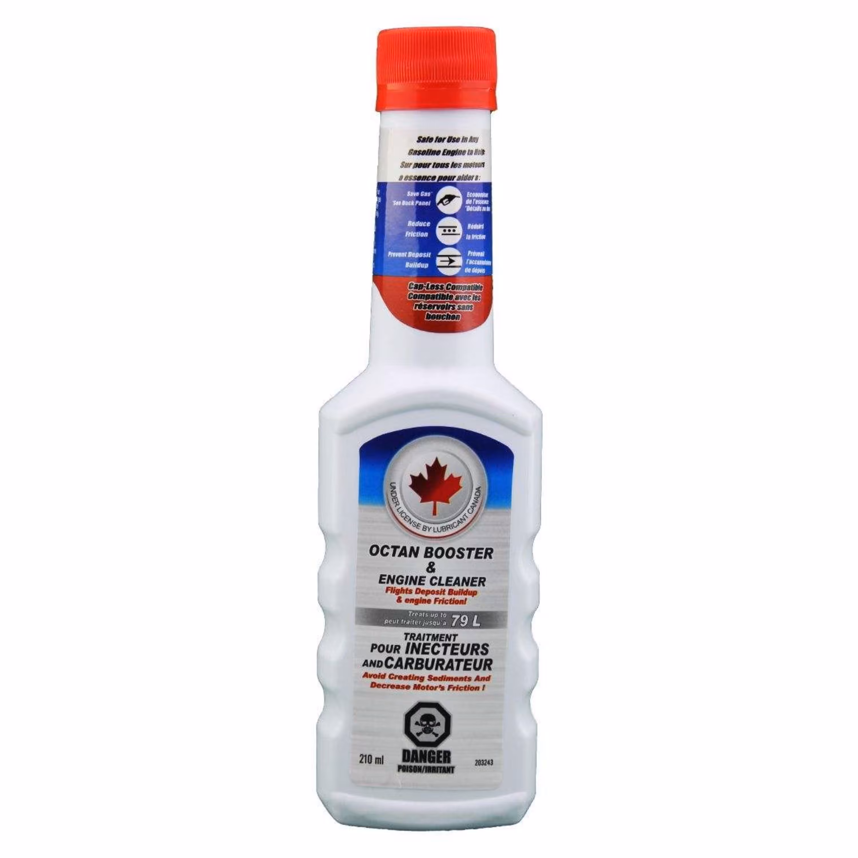 مکمل سوخت لوبریفنت کانادا مدل اکتان بوستر حجم 210 میلی لیتر