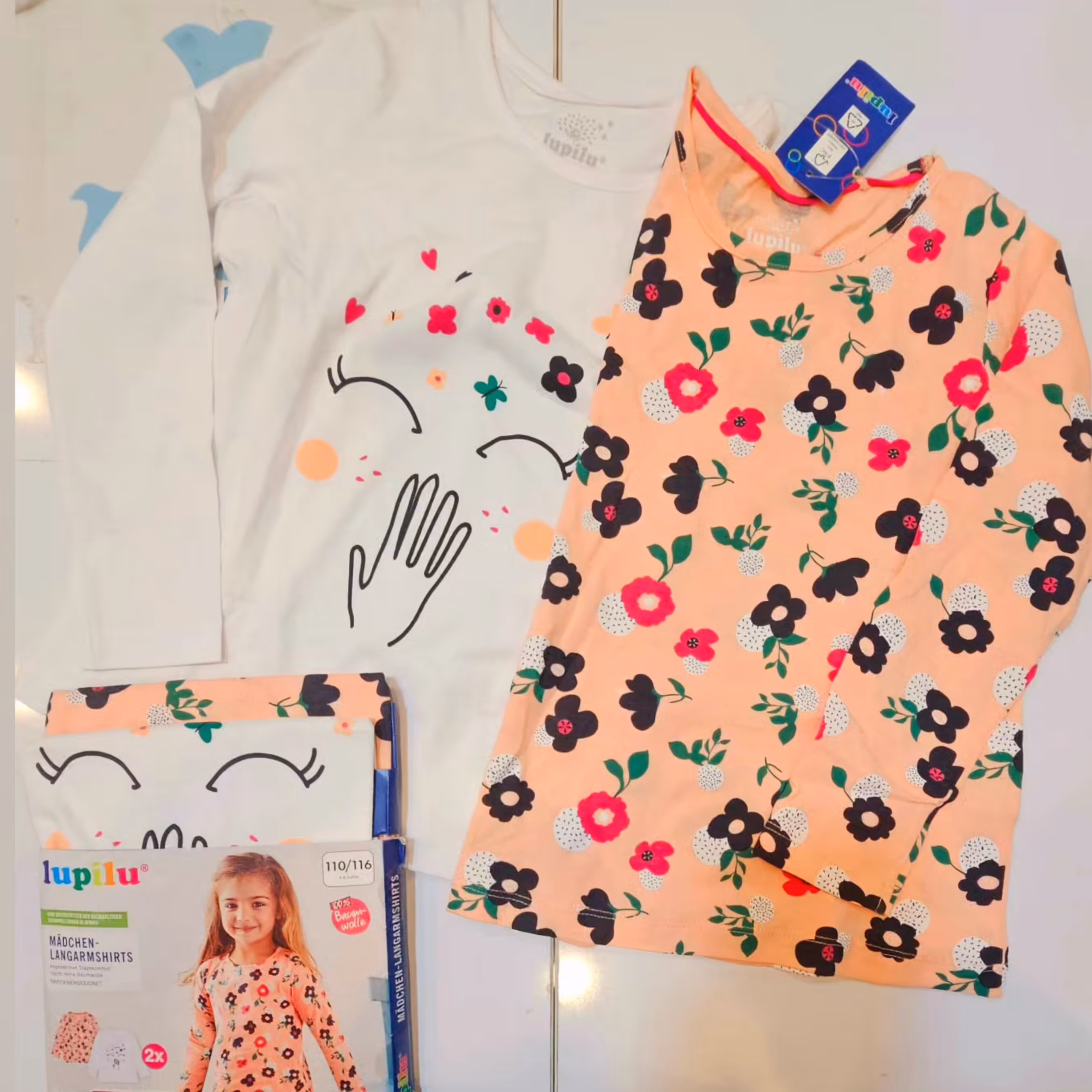 بلوز دخترانه آستیندار لوپیلو