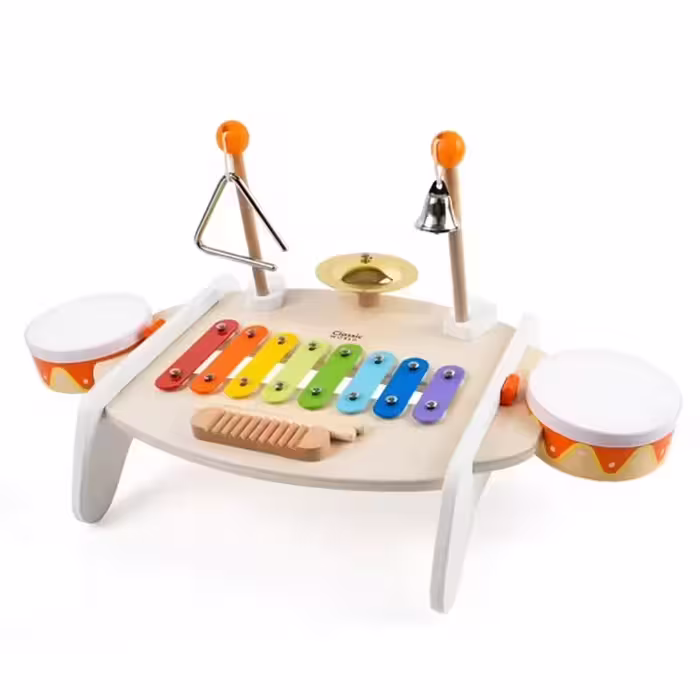 میز بازی چوبی بلز و درام کلاسیک ورلد Classic World Music Table کد 40529