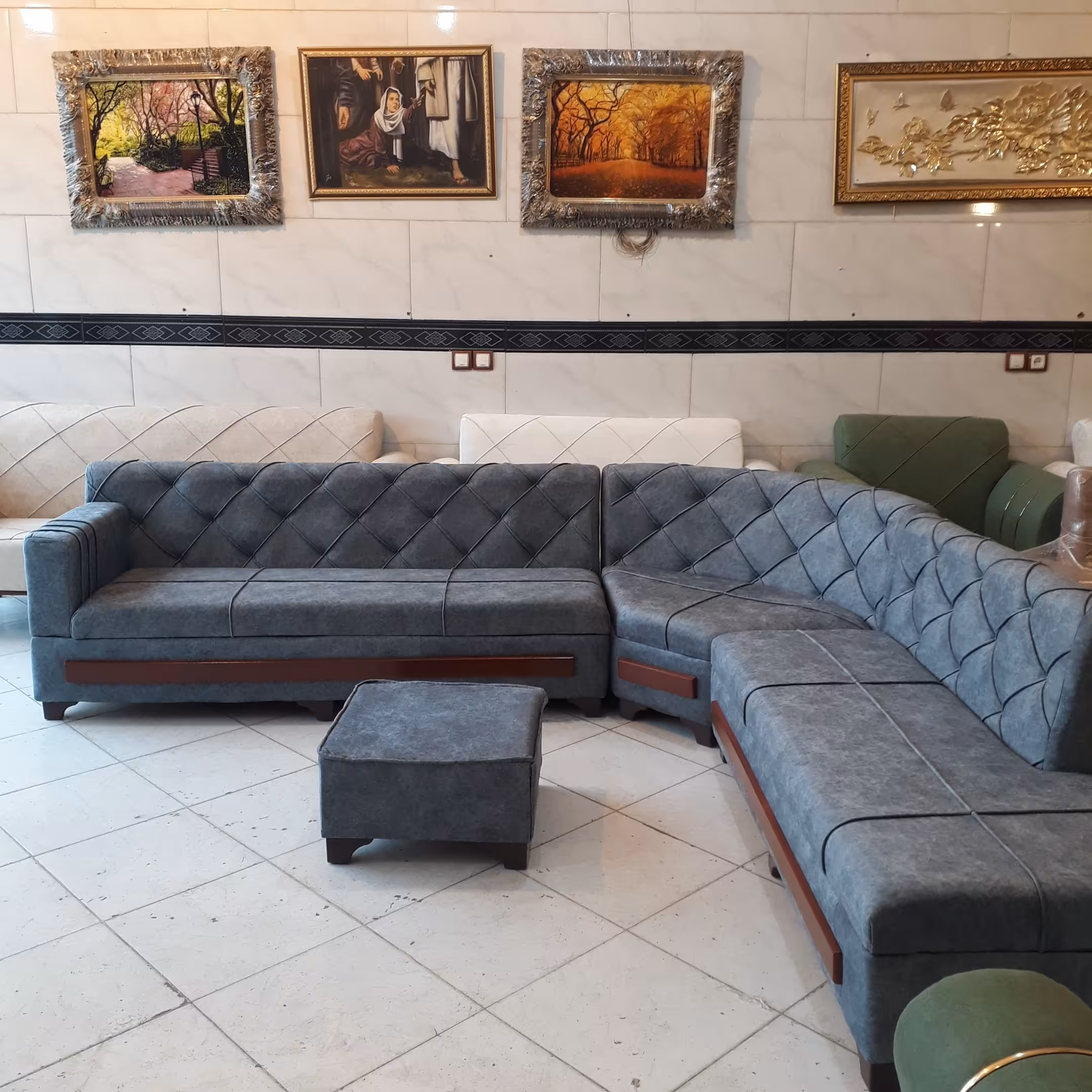 مبل ال چستر راحتی نازنین