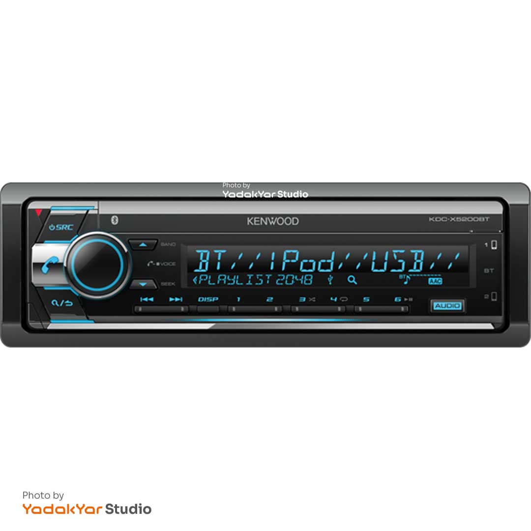 ضبط ماشین مدلKDC-X5200BT کنوود