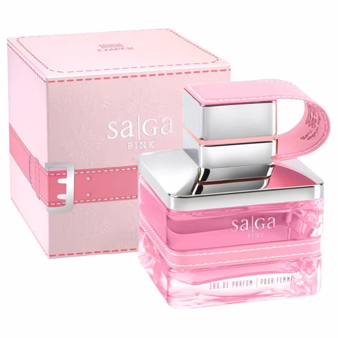 ادوپرفیوم زنانه امپر مدل ساگا صورتی حجم 100 میل