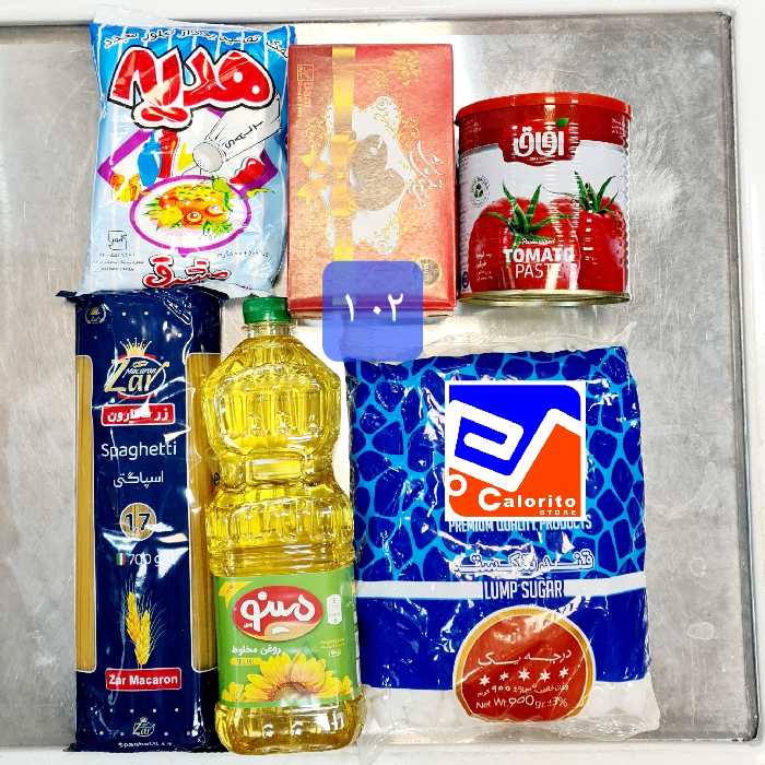 پک خیرات و نذورات ماه مبارک رمضان کد 102