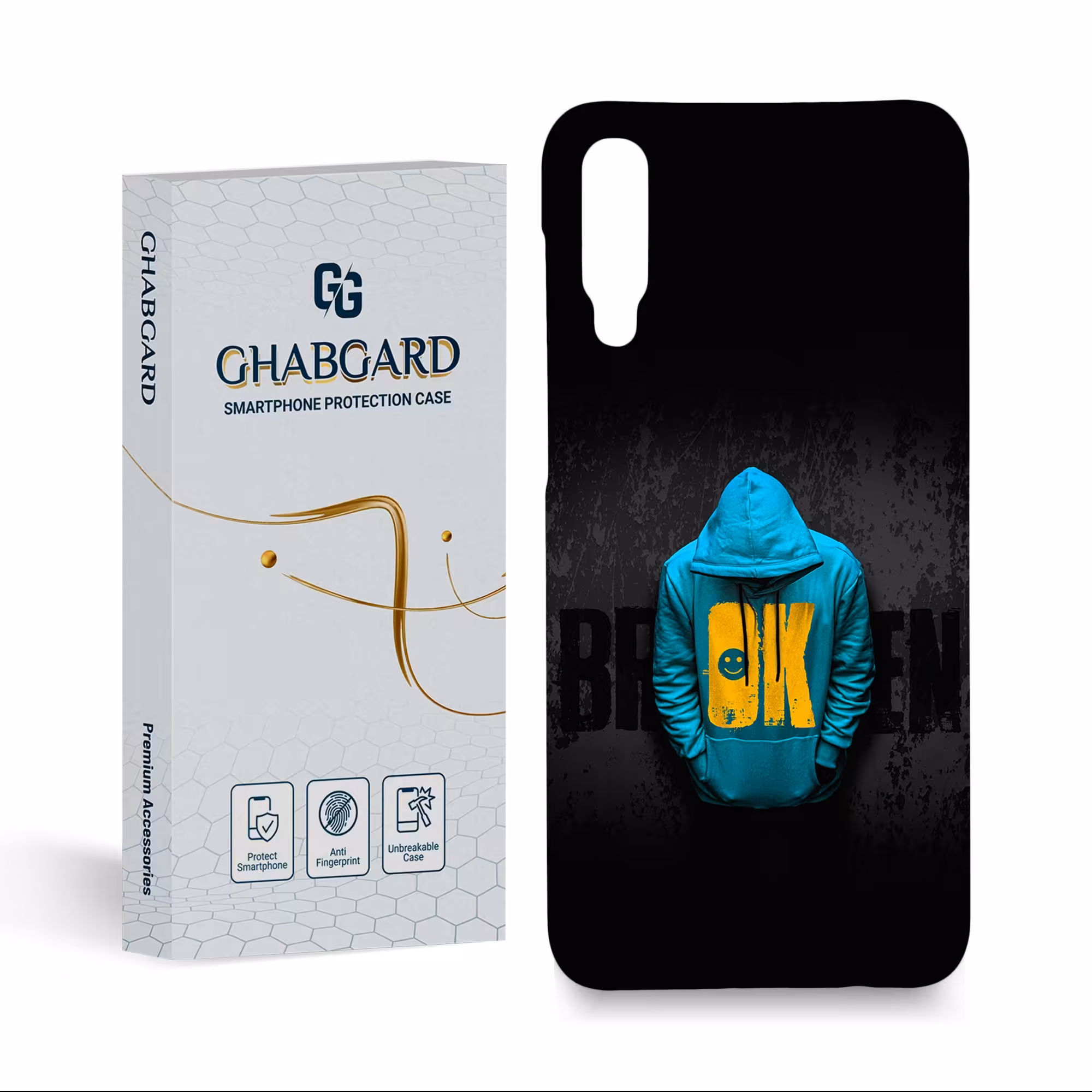 کاور گارد قاب پسرانه مدل g7104  مناسب برای گوشی سامسونگ  a50 