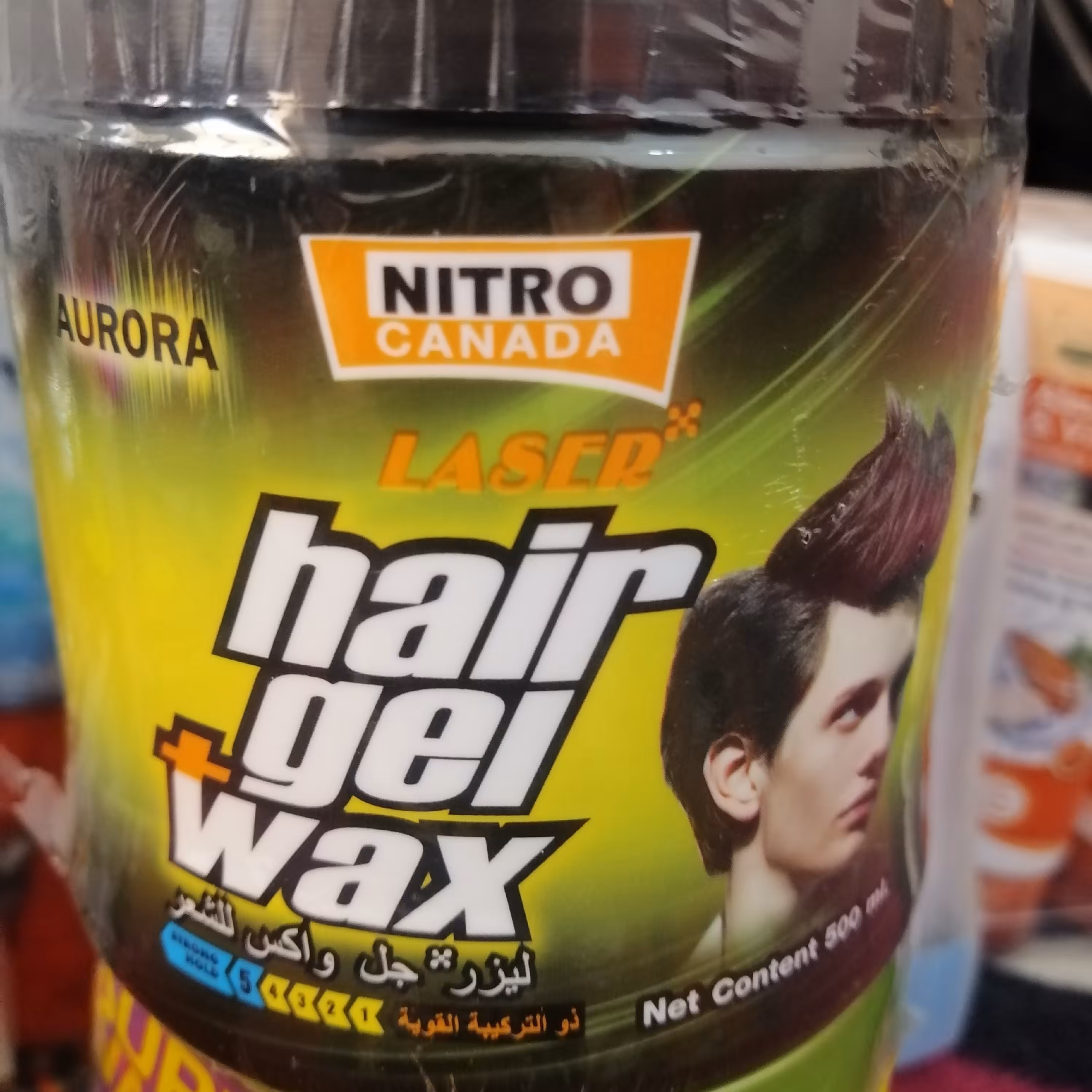 ژل واکس  لیزری حالت دهننده مو قوی   نیترو کانادا 500 میل سفارش امارات ساخت تایلند  اصل 