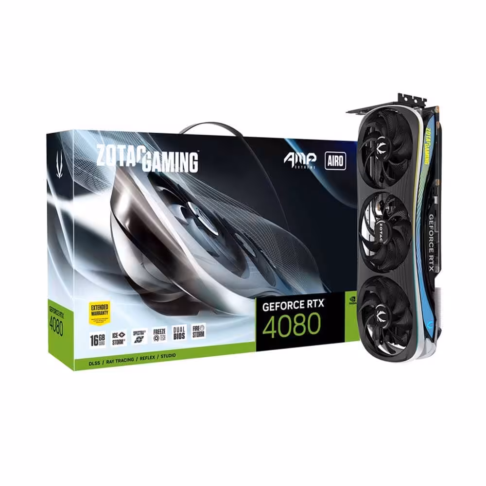 کارت گرافیک زوتک ZOTAC RTX 4080 AMP Extreme AIRO 16GB