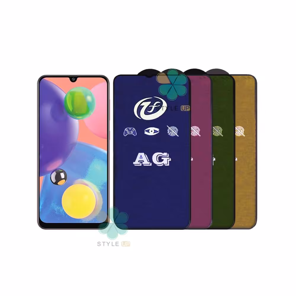 گلس مات گوشی سامسونگ Samsung Galaxy A70s مدل Rainbow