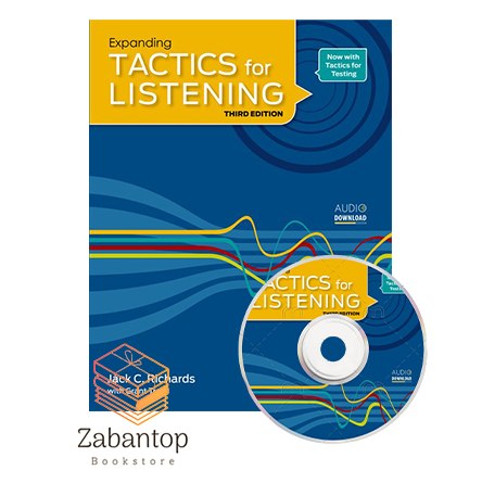 کتاب تکتیکس لیسنینگ اکسپندینگ Tactics for Listening Expanding 3rd