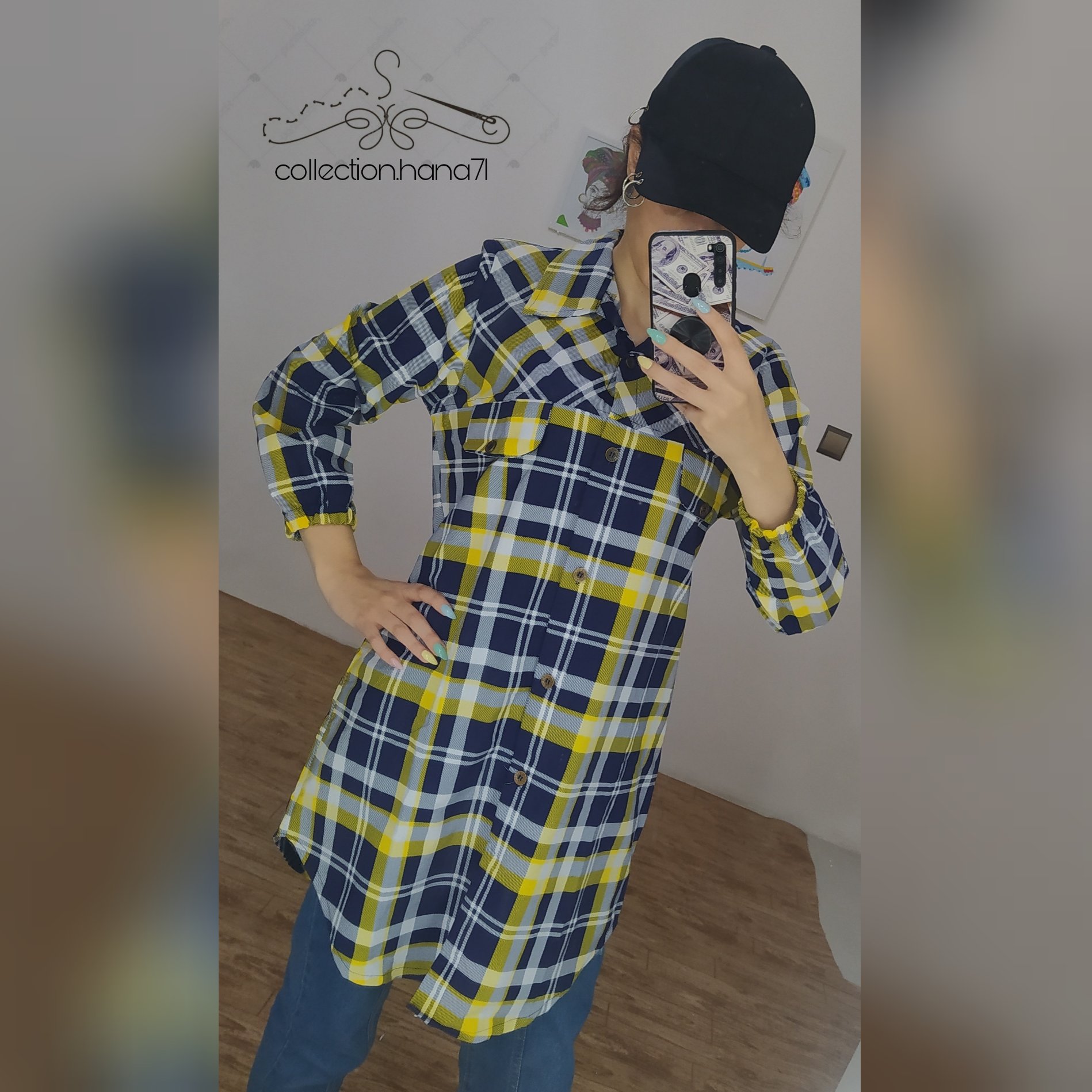 مانتو چهار خونه لاکچری