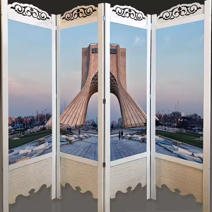 پاراوان پارتیشن متحرک کد PA587 (هزینه ارسال به عهده مشتری می باشد)