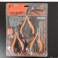 مجموعه 3عددی انبر مارک فرید شامل انبردست  سیم چین  دم باریک سایز چهارونیم