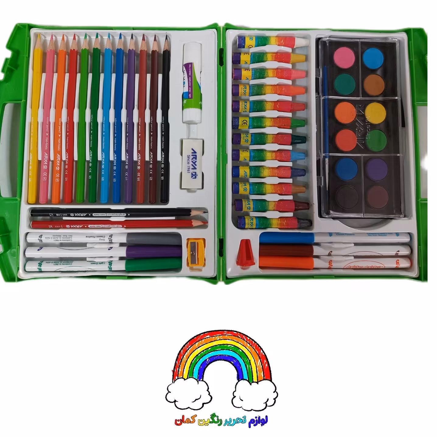 ست لوازم نقاشی آریا