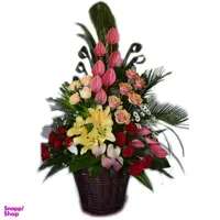 سبد گل گل آنلاین کد 011