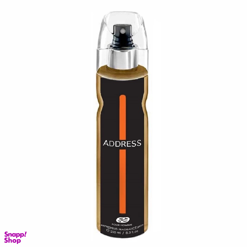 بادی اسپلش مردانه عماد آرا مدل Address حجم 250 میلی لیتر