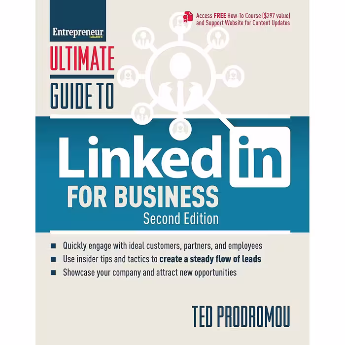 کتاب زبان اصلی Ultimate Guide to LinkedIn for Business Ultimate Series