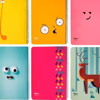 دفتر 50 برگ فنری الیپون