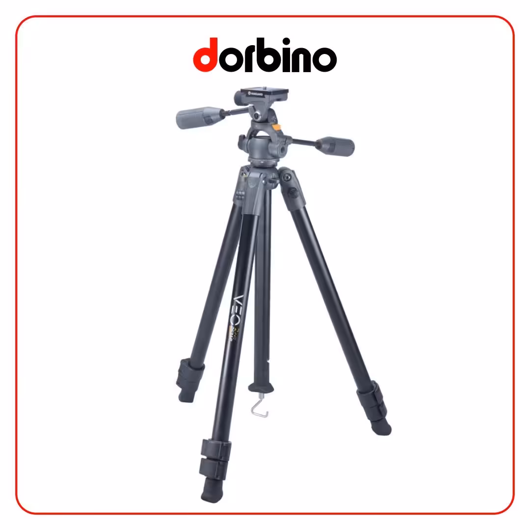 سه پایه فیلمبرداری ونگارد Vanguard VEO 2 PRO 263AV Aluminum Tripod Kit with PH-15 Video Head - فروشگاه دوربین دوربینو