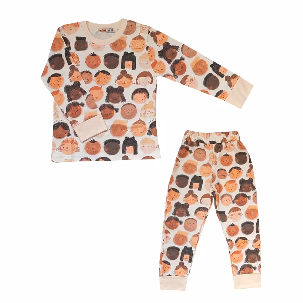 ست لباس راحتی پسرانه مدل دوستان کد 001