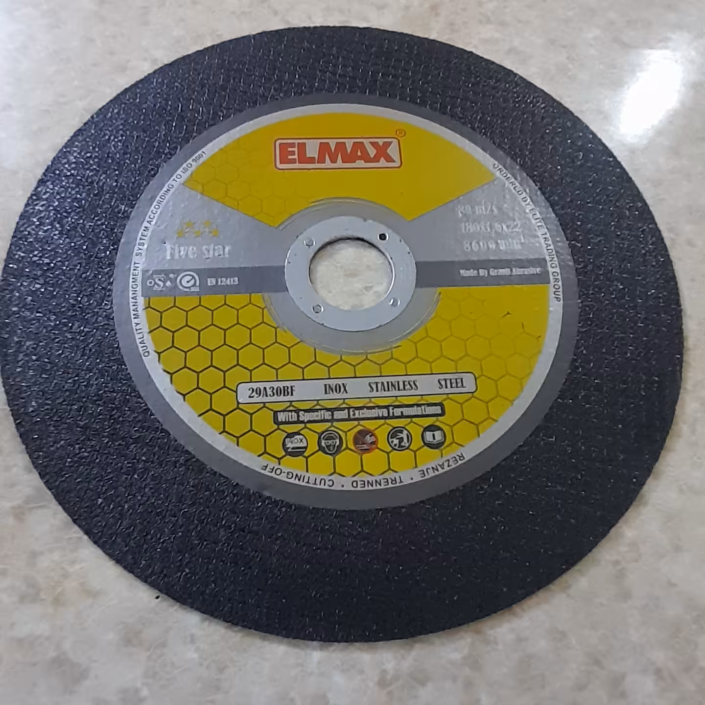 صفحه برش استیل بر المکس سایز 180