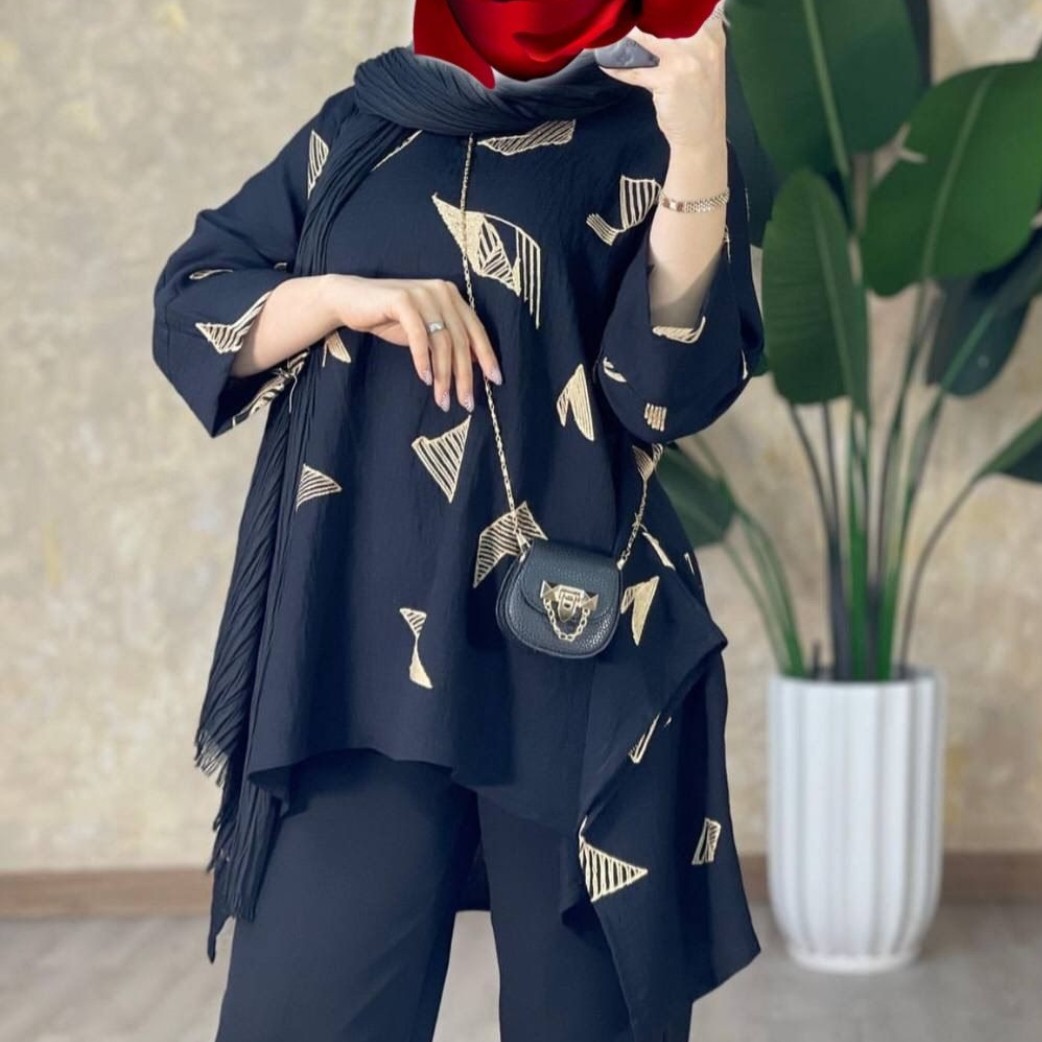 تونیک خامه دوزی 