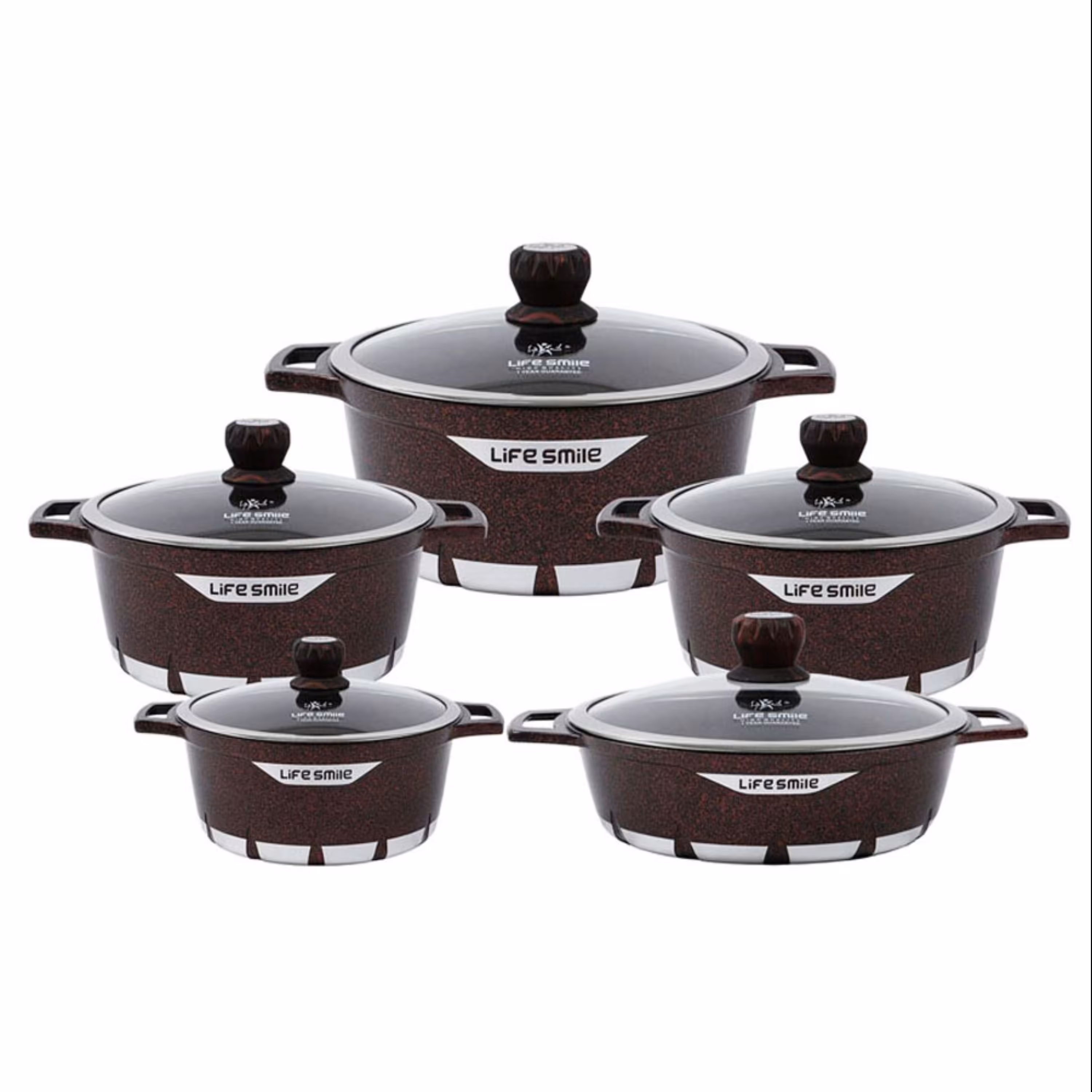 سرویس پخت و پز 10 پارچه لایف اسمایل