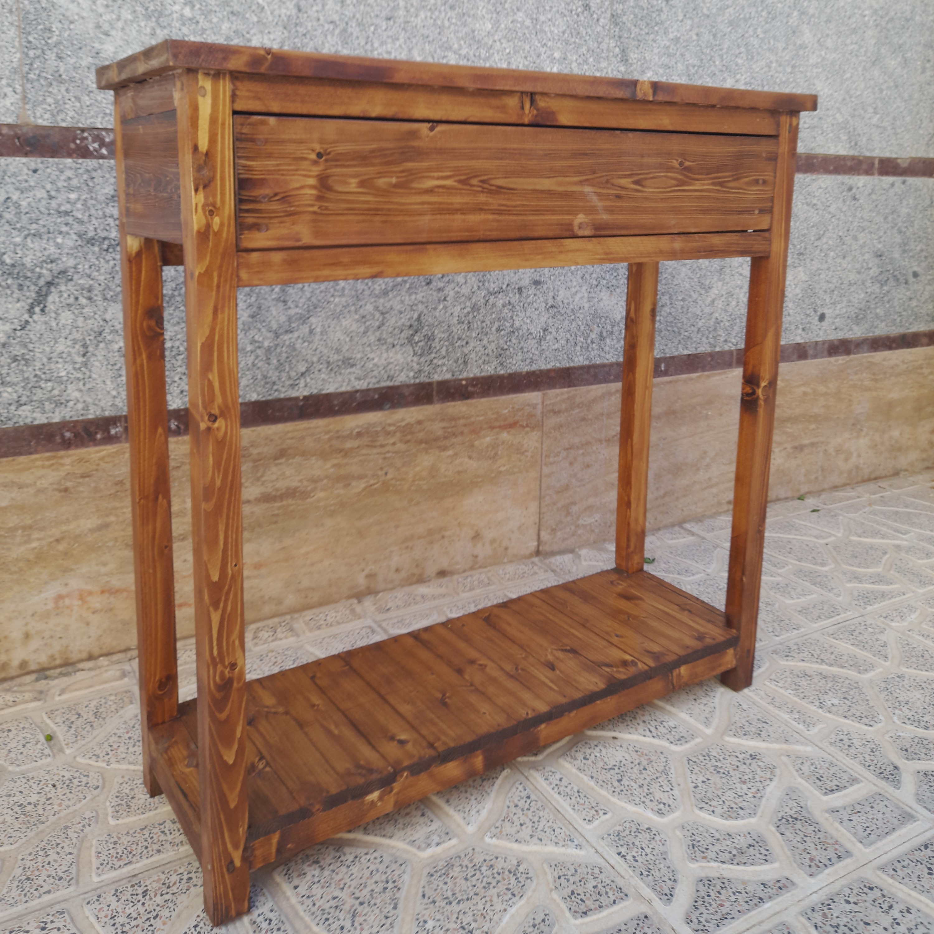 میز کنسول چوبی - میز چوبی چوب روسی ارسال رایگان میز آشپزخانه