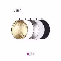 رفلکتور عکاسی 110 سانت 5 کاره پلوز مدل Puluz PU5110