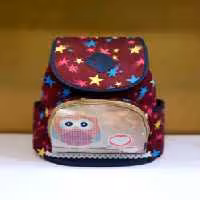 کوله پشتی کتان مدل جغد