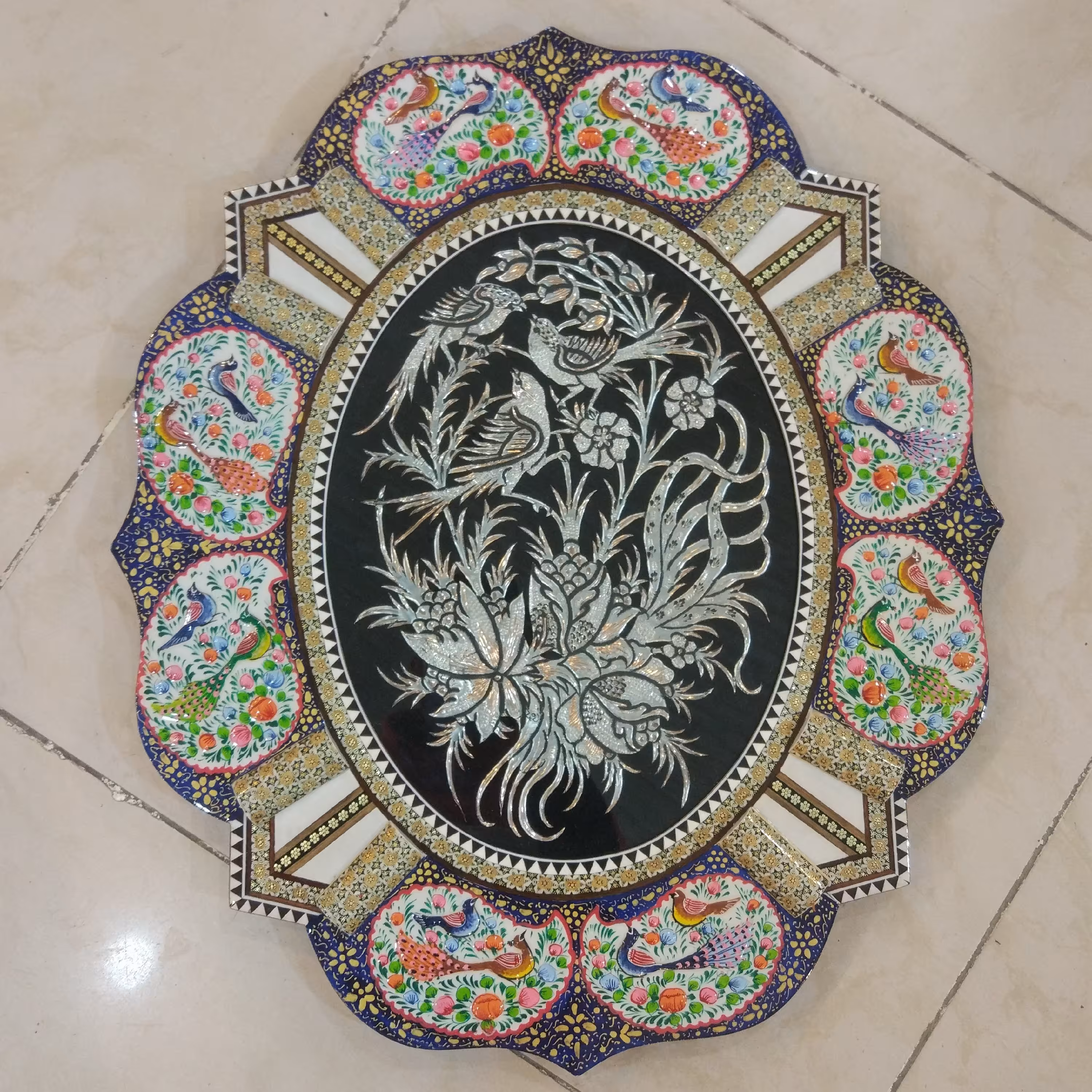 قاب قلمزنی بیضی دالبُری