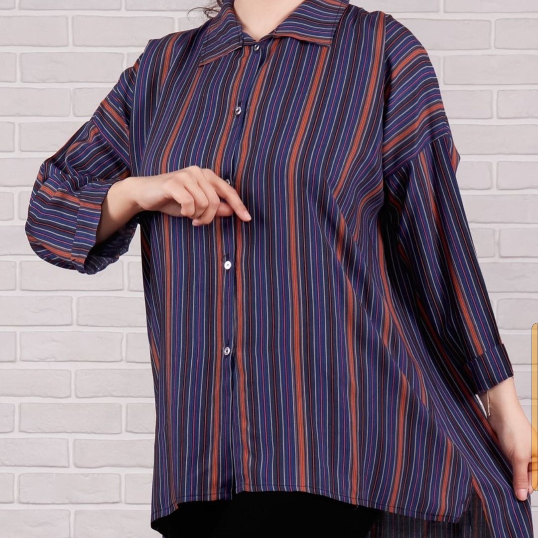 تونیک نخی مانتویی