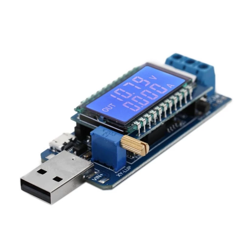 ماژول مبدل DC-DC کاهنده و افزاینده با ورودی USB مدل XY-LUP | amazonchi