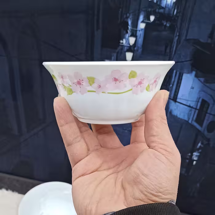کاسه ماست خوری آرکوپال اما صورتی بسته 6 عددی