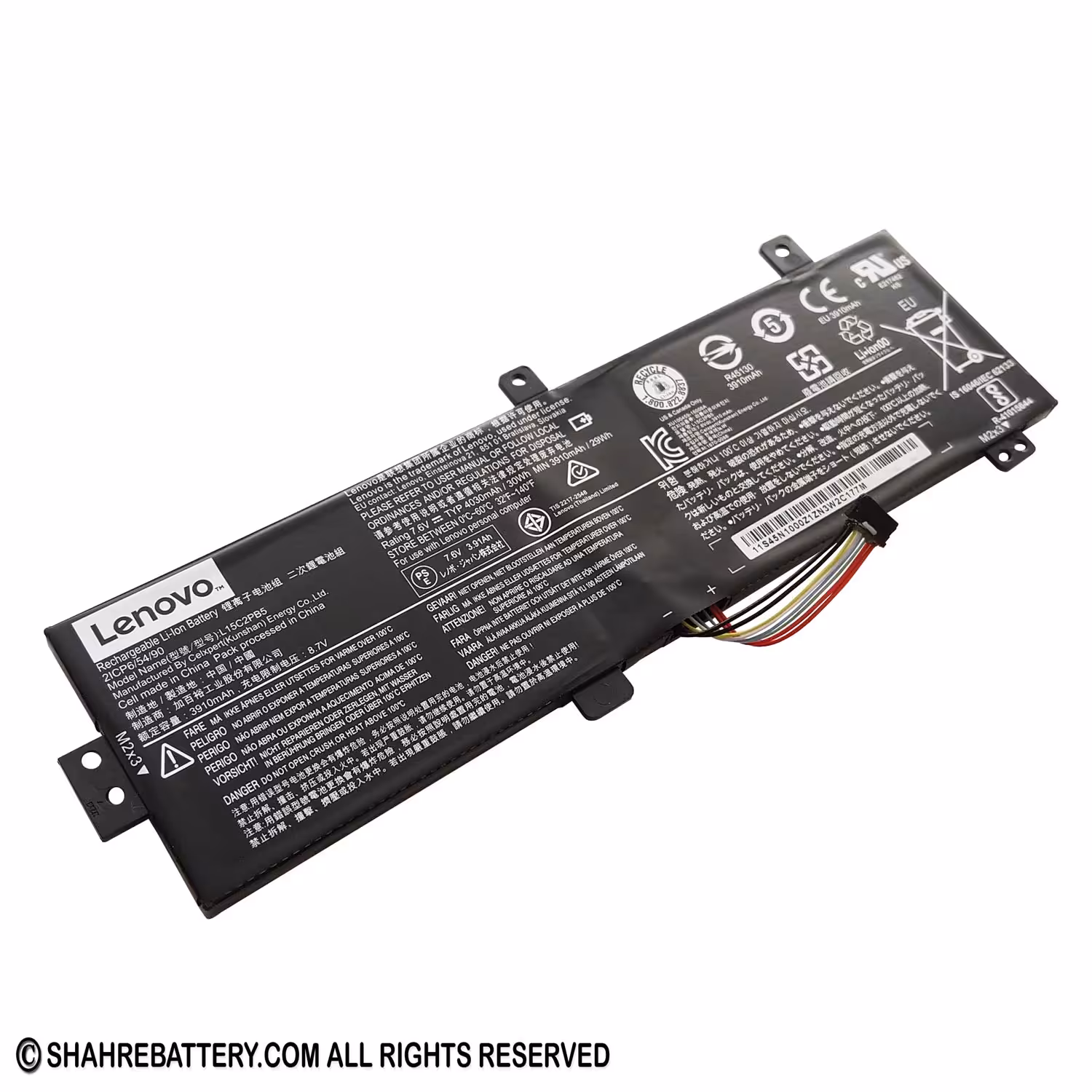 باتری اورجینال لپ تاپ لنوو Lenovo IdeaPad 510-15IKB 510-15ISK L15C2PB5