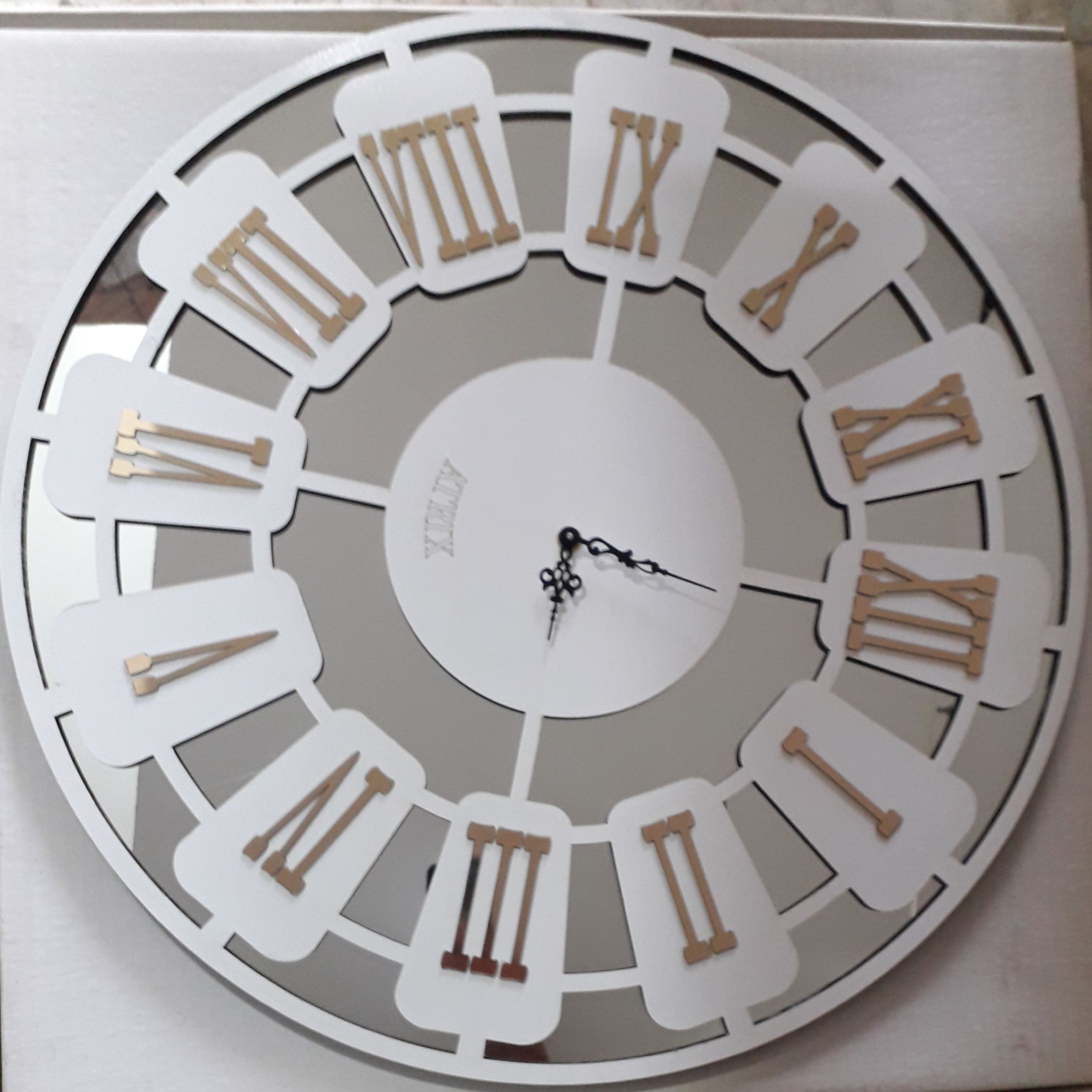 ساعت دیواری آینه ای   پدیده مدل مارال1