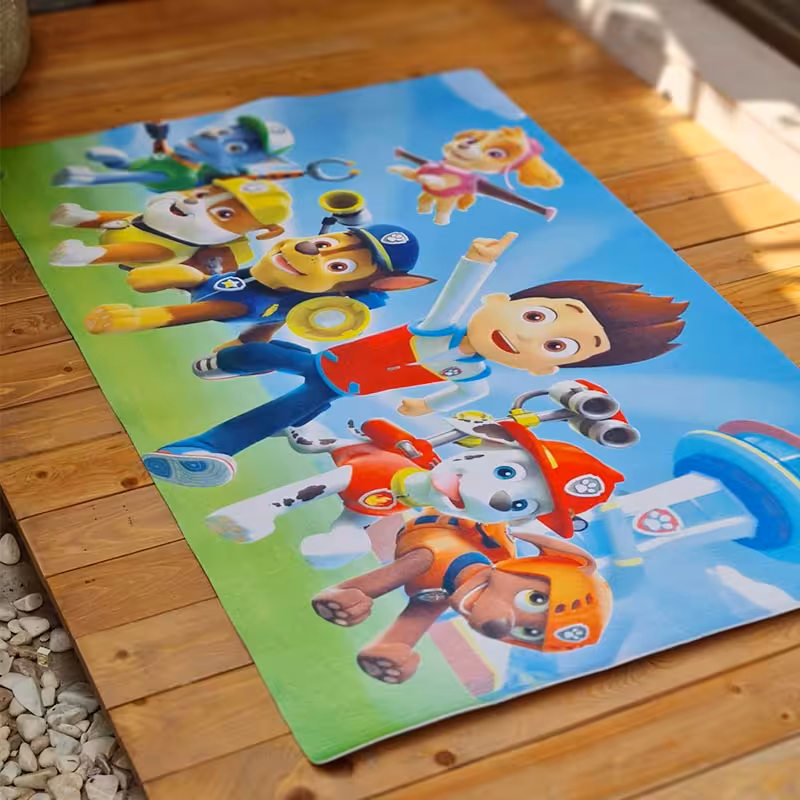 فرش بازی اتاق کودک مدل سگهای نگهبان کد 0343