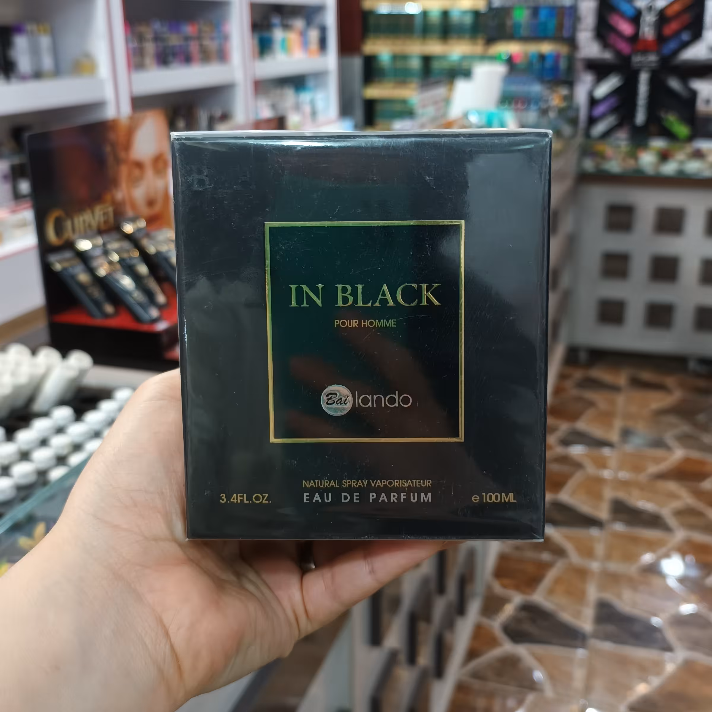 ادکلن بایلندو Bailando رایحه این بلک IN BLACK حجم 100 میل
