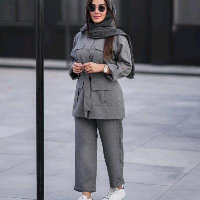 ست مانتو شلوار زنانه مدل ست کارن
