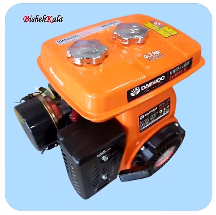 موتور تک نفت وبنزین 4 اسب DAEWOO دوو مدل DKERB20-AK