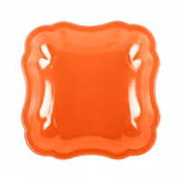 پیش دستی یکبار مصرف طرح ارکیده سایز 500 سی سی  بسته 500 عددی